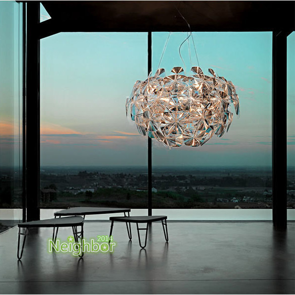  Luceplan  Ʈ   Ŵ޷  Ž   65cm 75cm 110cm/Modern Luceplan Hope Pendant Light Suspension Hanging Lamp Living room Lighting Diamete